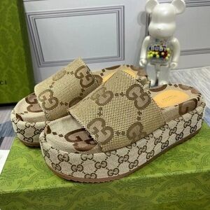 GUCCI GG Platform Women Sandal